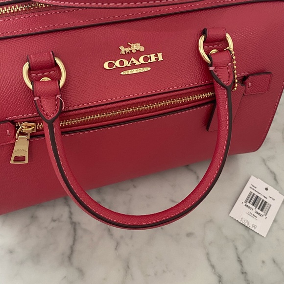 COPY - 🆕 COACH | Signature Pink Rowan Satchel RETAILS 315 - Picture 13 of 16